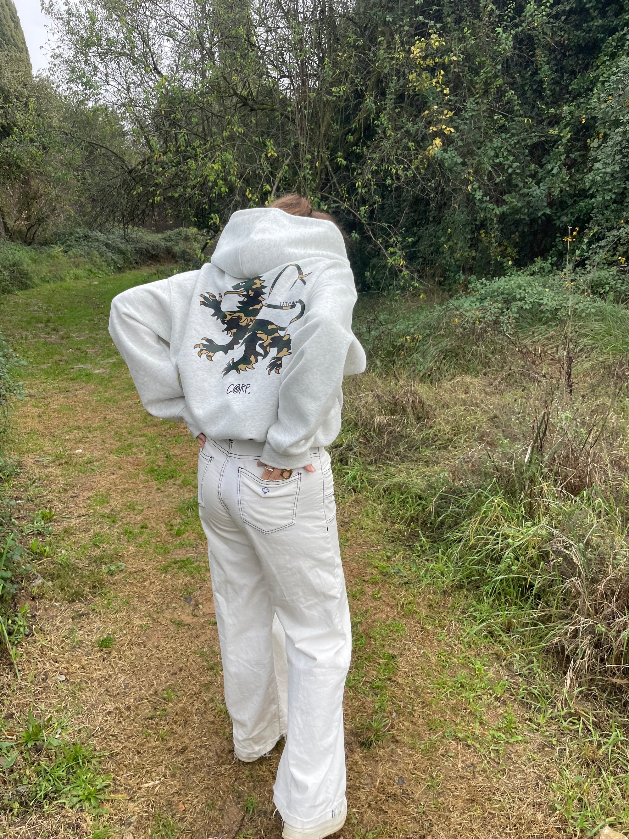 Zip "Lion" hoodie