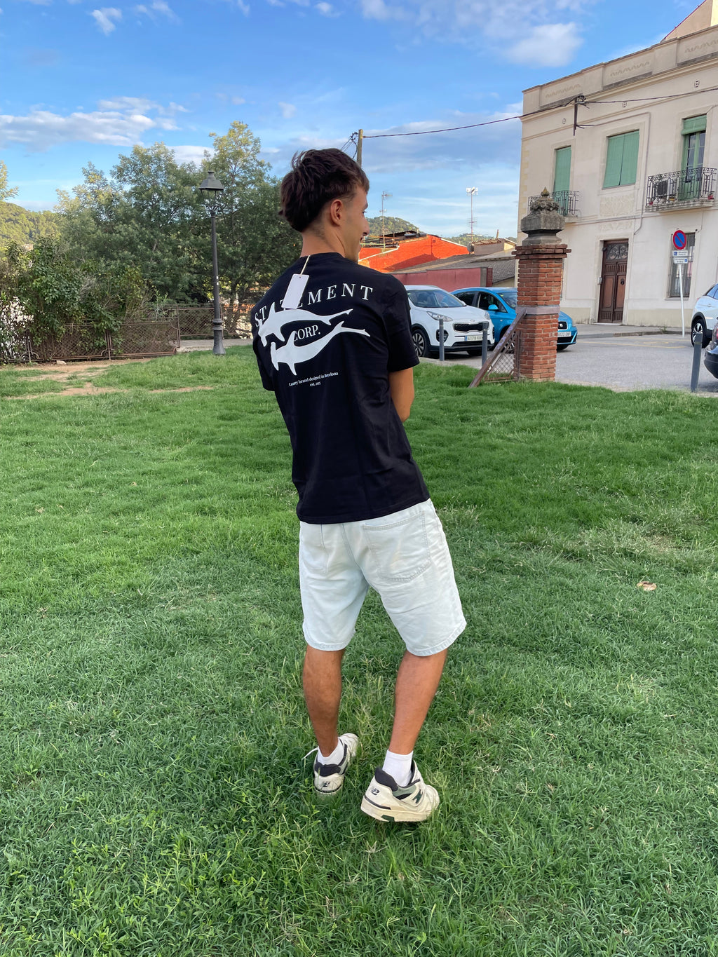 "Sharks" Tee [Black]