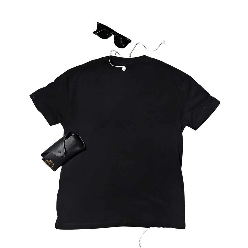 The Slim fit Tee       [Jet black]
