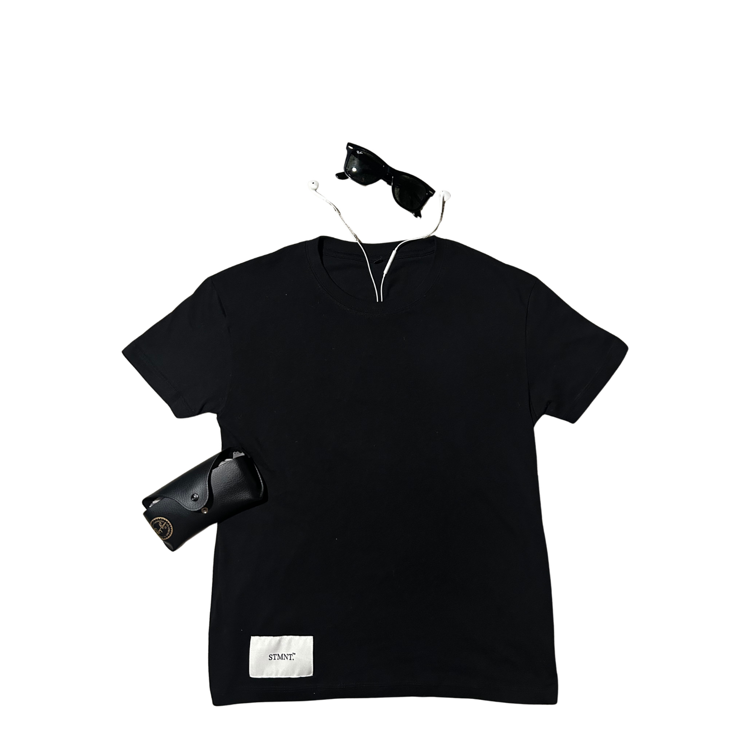 The Slim fit Tee       [Jet black]